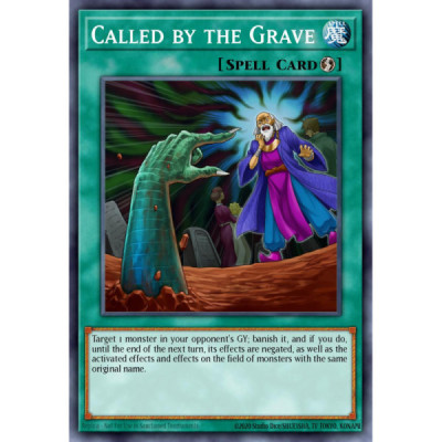 Called by the Grave -- RA01-EN057 -- Secret Rare -- 1st edition   -  -Condicion: Near Mint