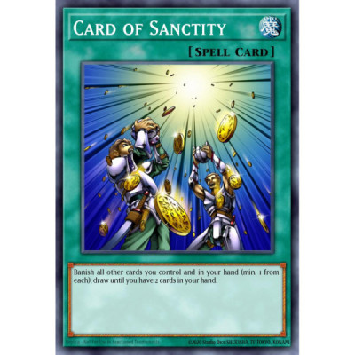 Card of Sanctity -- TLM-EN037 -- Ultimate Rare -- 1st edition   -  -Condicion: Near Mint