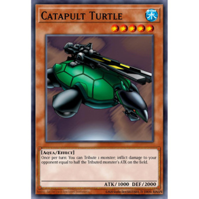 Catapult Turtle -- RP01-EN038 -- Super Rare -- n/a - -Condicion: Near Mint Catapult Turtle -- RP01-EN038 -- Super Rare -- n/a - -Condicion: Near Mint