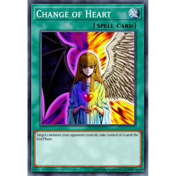 Change of Heart -- RA01-EN050 -- Ultra Rare -- 1st edition   -  -Condicion: Near Mint