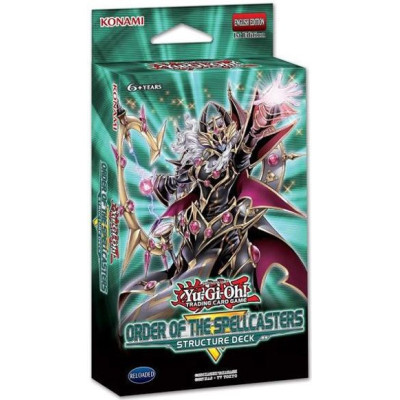 YUGI OH ORDER OF THE SPELLCASTERS STRUCTRURE DECK