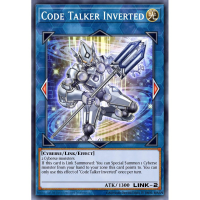 Code Talker Inverted -- RA01-EN045 -- Super Rare -- 1st edition   -  -Condicion: Near Mint