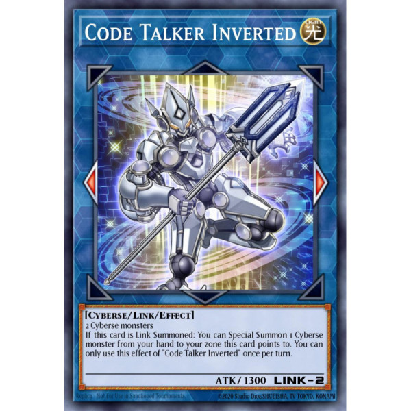 Code Talker Inverted -- RA01-EN045 -- Super Rare -- 1st edition   -  -Condicion: Near Mint