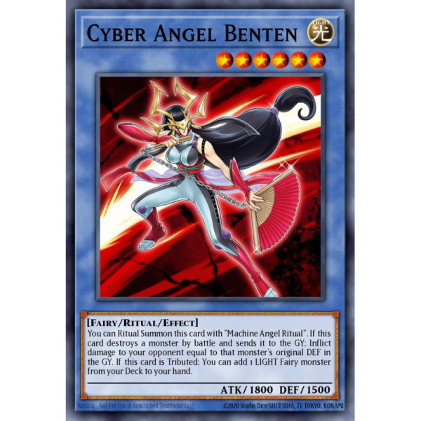 Cyber Angel Benten -- RA01-EN024 -- Super Rare -- 1st edition   -  -Condicion: Lightly Played