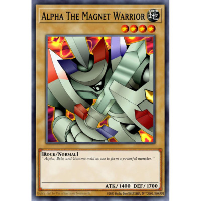 Alpha The Magnet Warrior -- DOR-001 -- Secret Rare -- unlimited   -  -Condicion: Near Mint