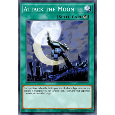 Attack the Moon! -- ABYR-EN089 -- Super Rare -- unlimited   -  -Condicion: Near Mint