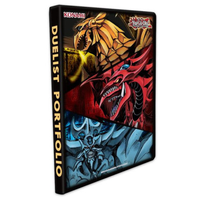 YUGI OH SLIFER OBELISK & RA 9-POCKET DUELIST PORTFOLIO PORTAFOLIO