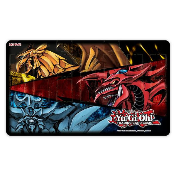YUGI OH SLIFER OBELISK & RA GAME MAT PLAY MAT