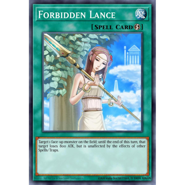 Forbidden Lance -- STOR-EN061 -- Super Rare -- 1st edition   -  -Condicion: Near Mint