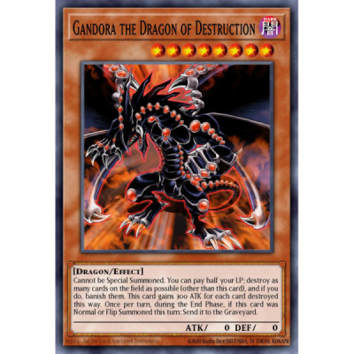 Gandora the Dragon of Destruction -- JUMP-EN028 -- Ultra Rare -- Limited   -  -Condicion: Near Mint