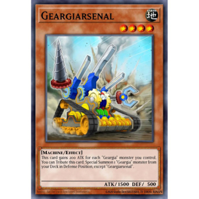 Geargiarsenal -- AP05-EN006 -- Super Rare -- n/a   -  -Condicion: Near Mint