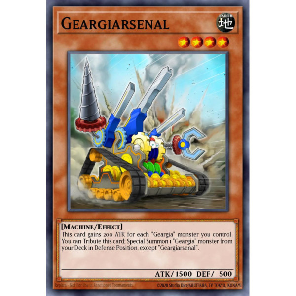 Geargiarsenal -- AP05-EN006 -- Super Rare -- n/a   -  -Condicion: Near Mint