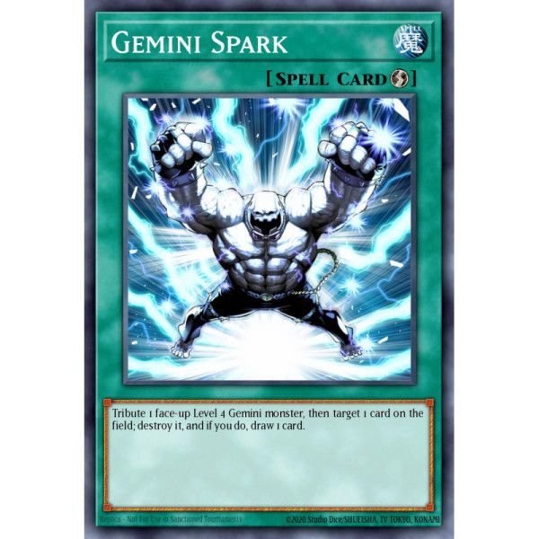 Gemini Spark -- AP02-EN011 -- Super Rare -- n/a   -  -Condicion: Near Mint