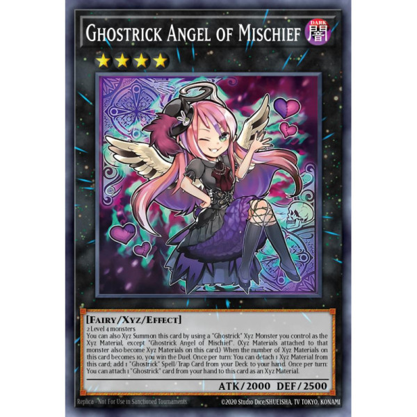 Ghostrick Angel of Mischief -- RA01-EN036 -- Secret Rare -- 1st edition   -  -Condicion: Near Mint