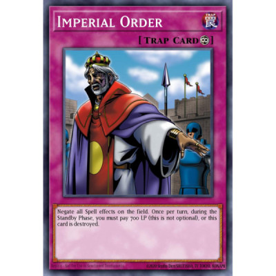 Imperial Order -- PSV-104 -- Secret Rare -- unlimited   -  -Condicion: MINT