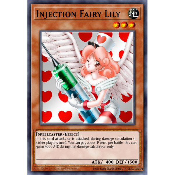 Injection Fairy Lily -- LOD-100 -- Secret Rare -- unlimited   -  -Condicion: MINT