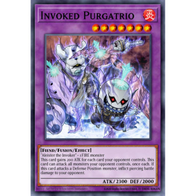 Invoked Purgatrio -- FUEN-EN030 -- Secret Rare -- 1st edition - -Condicion: MINT Invoked Purgatrio -- FUEN-EN030 -- Secret Rare -- 1st edition - -Condicion: MINT