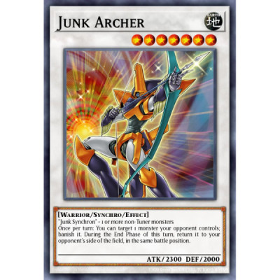 Junk Archer -- DP09-EN016 -- Ultra Rare -- 1st edition   -  -Condicion: MINT