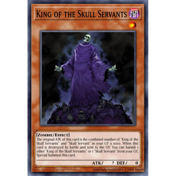 King of the Skull Servants -- SBLS-EN031 -- Super Rare -- 1st edition   -  -Condicion: MINT