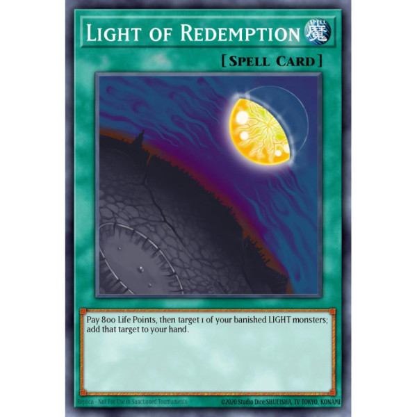 Light of Redemption -- LODT-EN057 -- Super Rare -- unlimited   -  -Condicion: MINT
