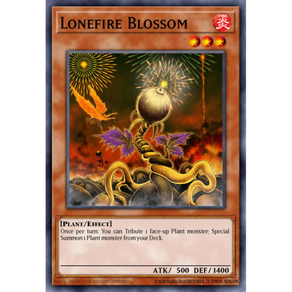 Lonefire Blossom -- RA01-EN002 -- Secret Rare -- 1st edition   -  -Condicion: MINT