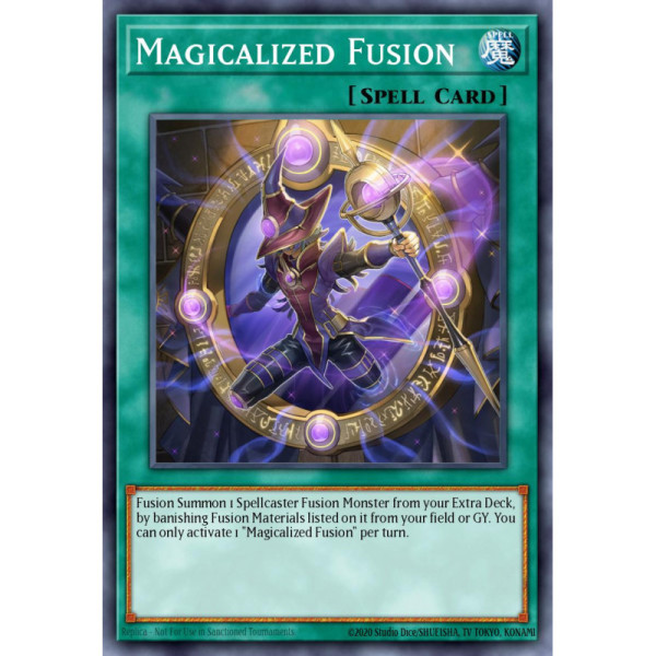 Magicalized Fusion -- RA01-EN058 -- Ultra Rare -- 1st edition   -  -Condicion: MINT