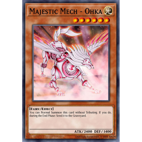 Majestic Mech - Ohka -- EOJ-EN015 -- Ultimate Rare -- 1st edition   -  -Condicion: MINT
