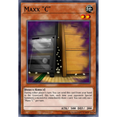 Maxx "C" -- CT09-EN012 -- Super Rare -- Limited   -  -Condicion: MINT