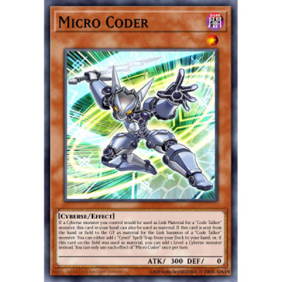 Micro Coder -- LOD2-EN002 -- Ultra Rare -- n/a   -  -Condicion: MINT