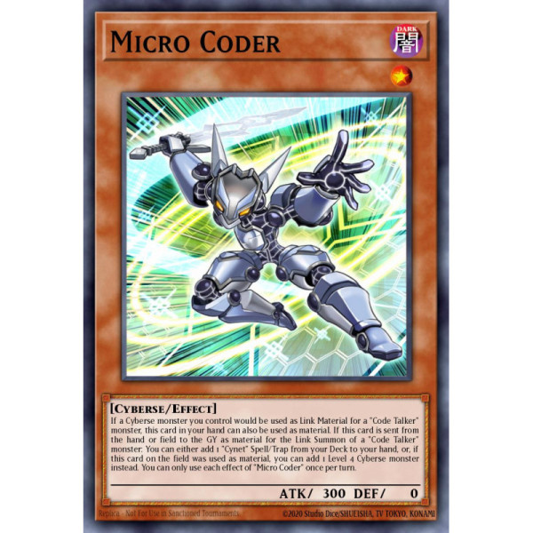 Micro Coder -- LOD2-EN002 -- Ultra Rare -- n/a   -  -Condicion: MINT