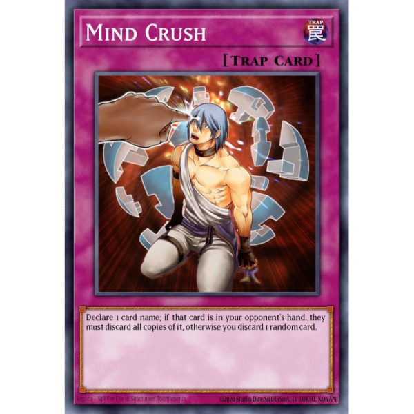 Mind Crush -- CP08-EN003 -- Super Rare -- n/a   -  -Condicion: MINT