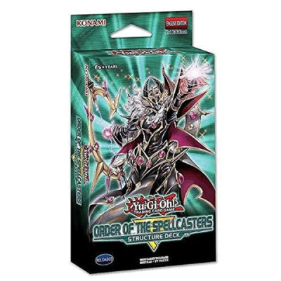 YUGI OH ORDER OF THE SPELLCASTERS STRUCTRURE DECK