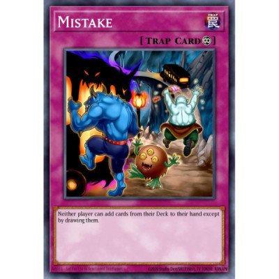 Mistake -- SHSP-EN076 -- Secret Rare -- 1st edition   -  -Condicion: MINT