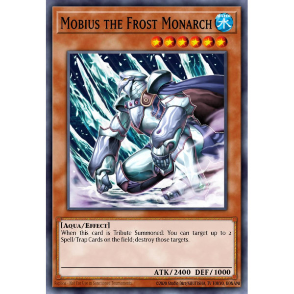 Mobius the Frost Monarch -- SOD-EN022 -- Ultimate Rare -- unlimited   -  -Condicion: MINT