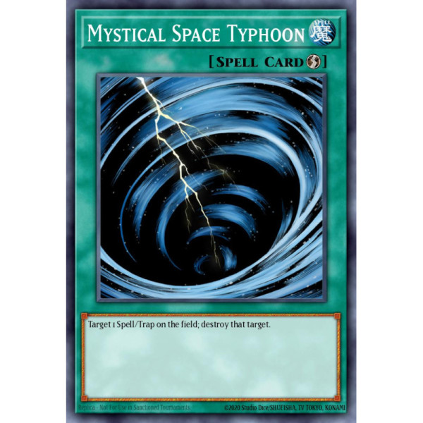 Mystical Space Typhoon -- DL09-EN014 -- Rare -- n/a   -  -Condicion: MINT