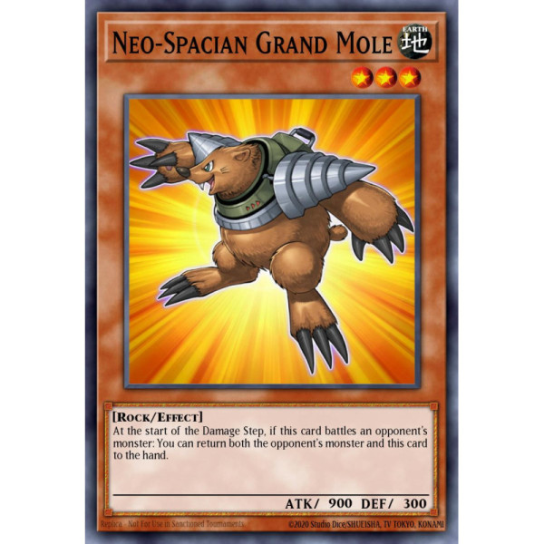 Neo-Spacian Grand Mole -- STON-EN005 -- Ultimate Rare -- unlimited   -  -Condicion: MINT