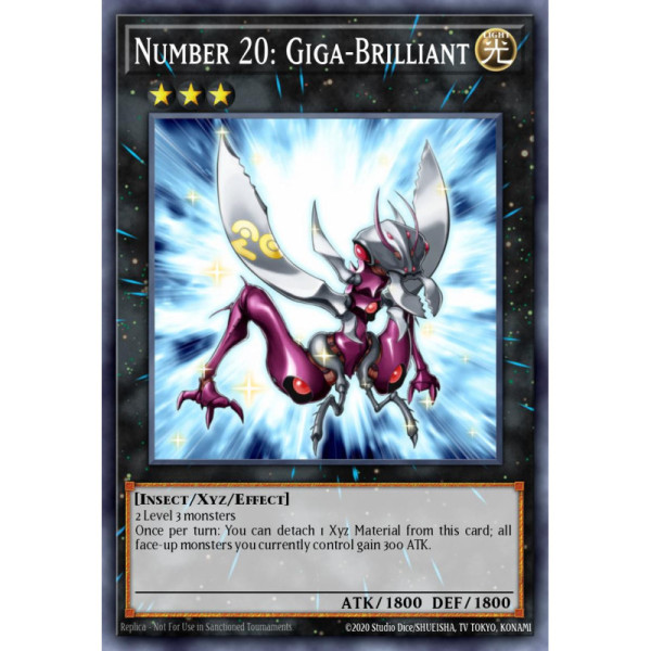 Number 20: Giga-Brilliant -- ZTIN-ENV02 -- Ultimate Rare -- Limited   -  -Condicion: MINT