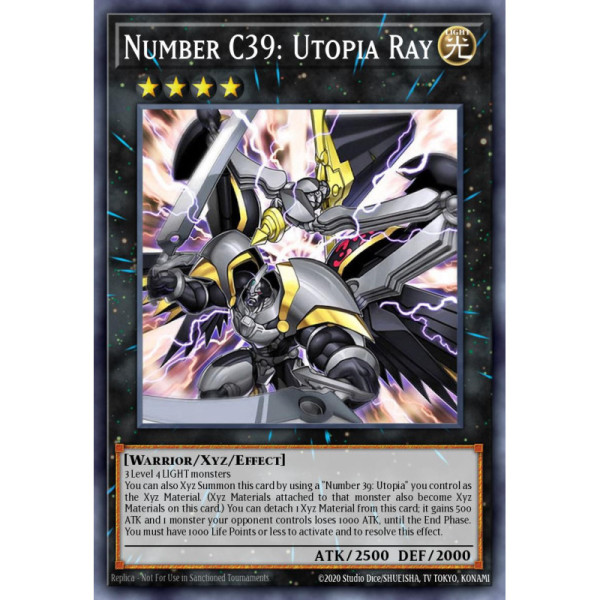 Number C39: Utopia Ray -- ORCS-EN040 -- Ultimate Rare -- 1st edition   -  -Condicion: MINT