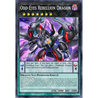 Odd-Eyes Rebellion Dragon -- CORE-EN051 -- Ultimate Rare -- 1st edition   -  -Condicion: MINT