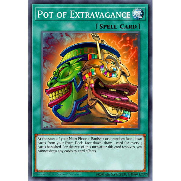 Pot of Extravagance -- RA01-EN059 -- Ultra Rare -- 1st edition   -  -Condicion: MINT