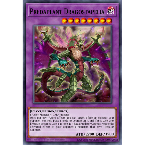 Predaplant Dragostapelia -- RA01-EN027 -- Ultra Rare -- 1st edition   -  -Condicion: MINT