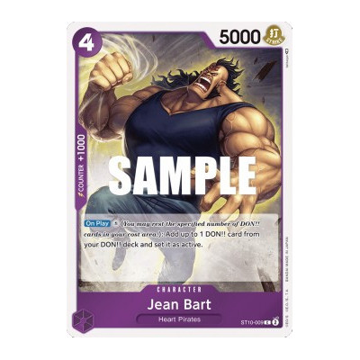 Jean Bart (ST10-009) -- ST-10-009 -- Common -- Ingles   -  -Condicion: Mint