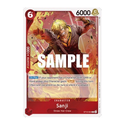 Sanji (ST10-004) -- ST-10-004 -- Common -- Ingles   -  -Condicion: Mint