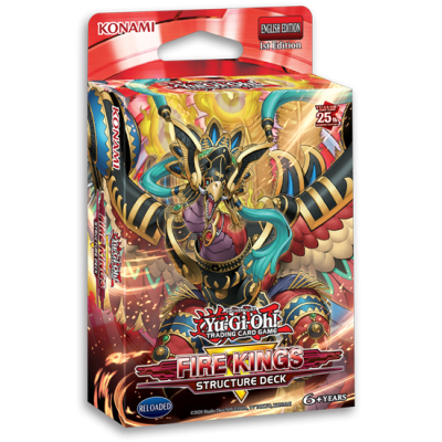 YUGI OH FIRE KINGS STRUCTURE DECK