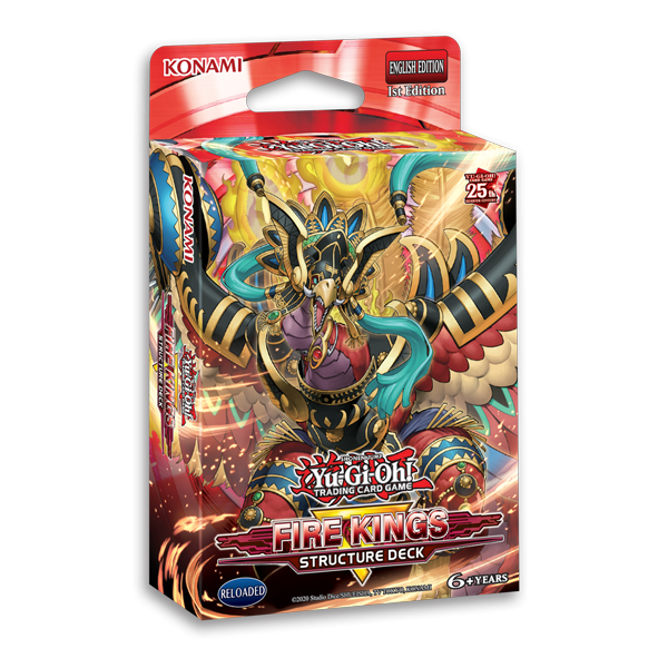 YUGI OH FIRE KINGS STRUCTURE DECK