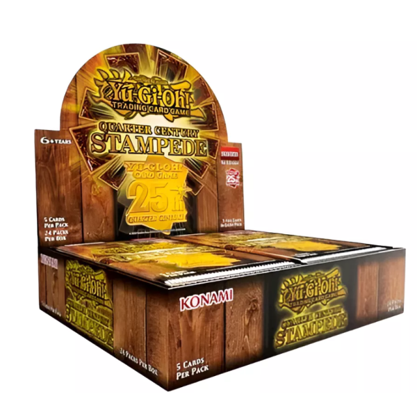 Yugioh Quarter Centuty Stampede Booster Box -ingles