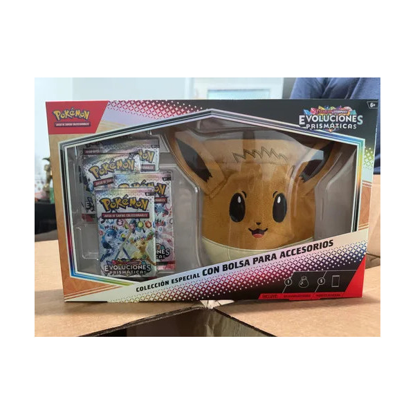 Eevee Accessory Pouch Special Collection Prismatic Evolutions - español