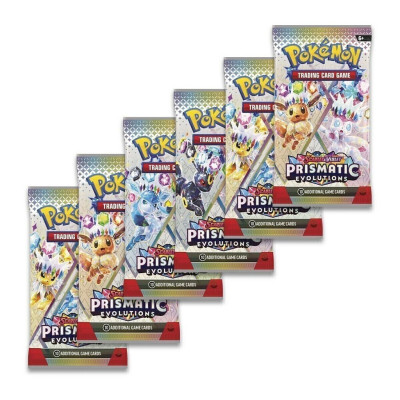 Prismatic Evolutions - Booster Bundle (6 Packs) - ingles