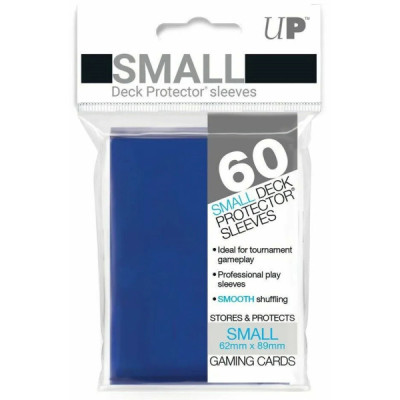 ULTRA PRO  GLOSS DECK PROTECTOR SLEEVES MICAS AZUL MARIN (60)