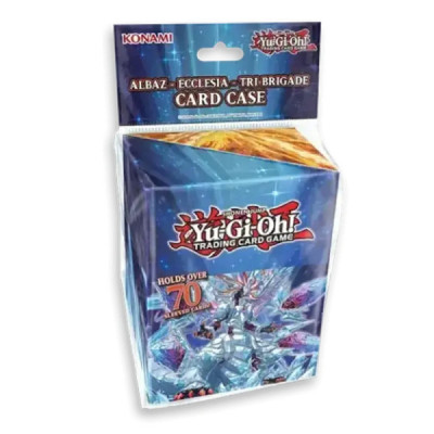 YUGI OH ALBAZ-ECCLESIA-TRI-BRIGADE CARD CASE PORTA DECK YUGI OH ALBAZ-ECCLESIA-TRI-BRIGADE CARD CASE PORTA DECK
